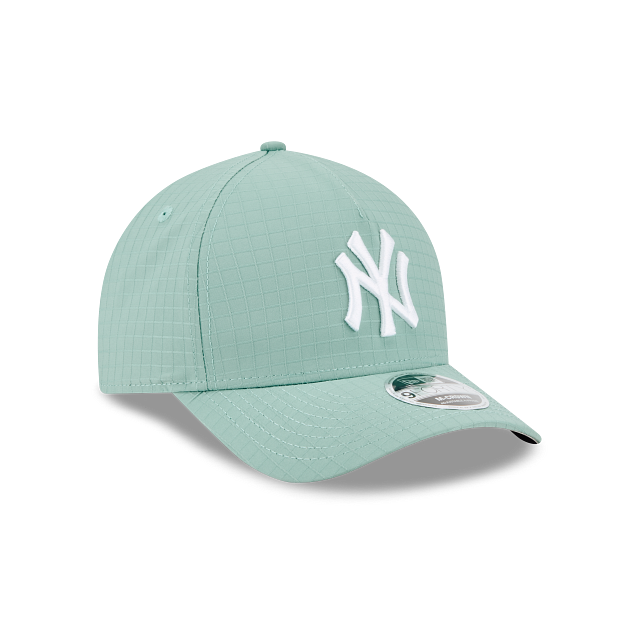 New York Yankees MLB Ripstop 9FORTY M-Crown A-Frame Snapback Verde