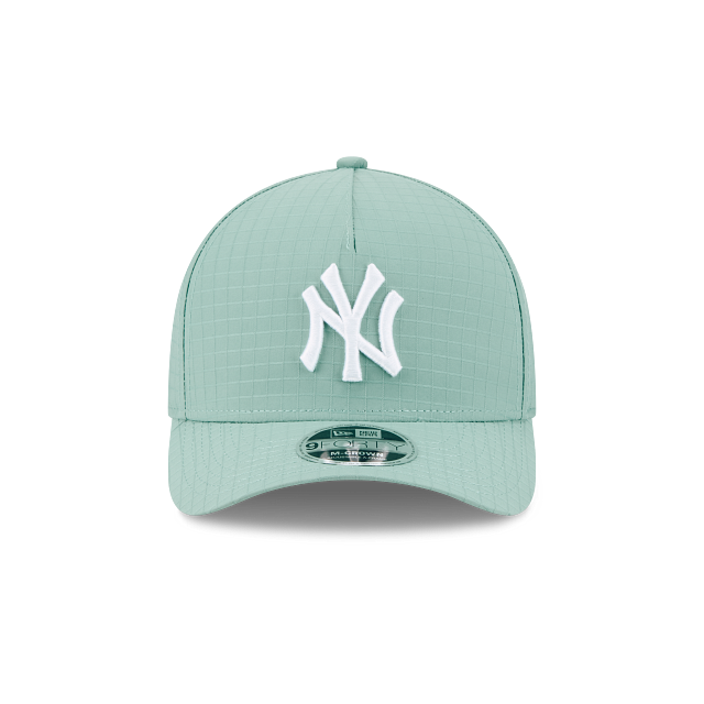 New York Yankees MLB Ripstop 9FORTY M-Crown A-Frame Snapback Verde