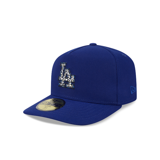 Los Angeles Dodgers MLB Stained Glass 59FIFTY A-Frame Cerrada