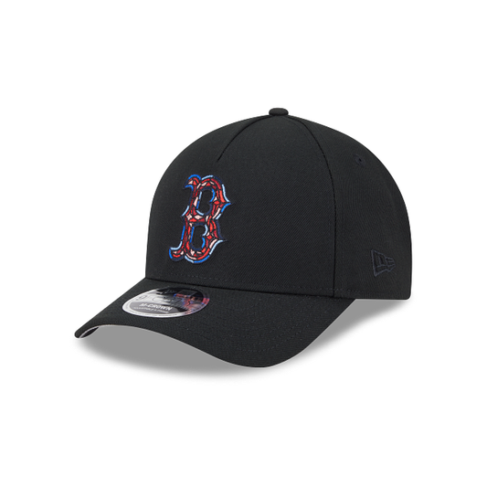Boston Red Sox MLB Stained Glass 9FORTY M-Crown A-Frame Snapback