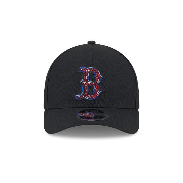 Boston Red Sox MLB Stained Glass 9FORTY M-Crown A-Frame Snapback