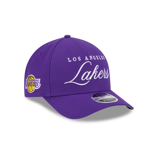 Los Angeles Lakers NBA Draft 2025 9FORTY M-Crown A-Frame Snapback