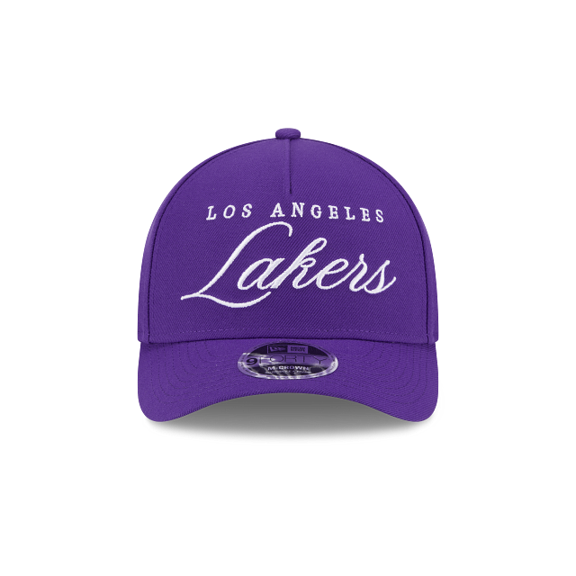 Los Angeles Lakers NBA Draft 2025 9FORTY M-Crown A-Frame Snapback