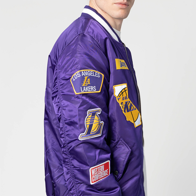 Chumpa Los Angeles Lakers Alpha Industries X NBA