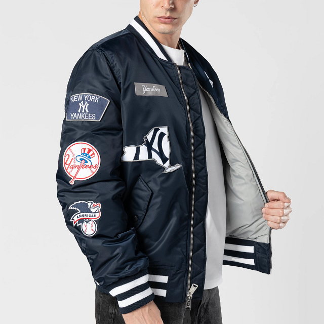 Chumpa New York Yankees Alpha Industries X MLB Navy
