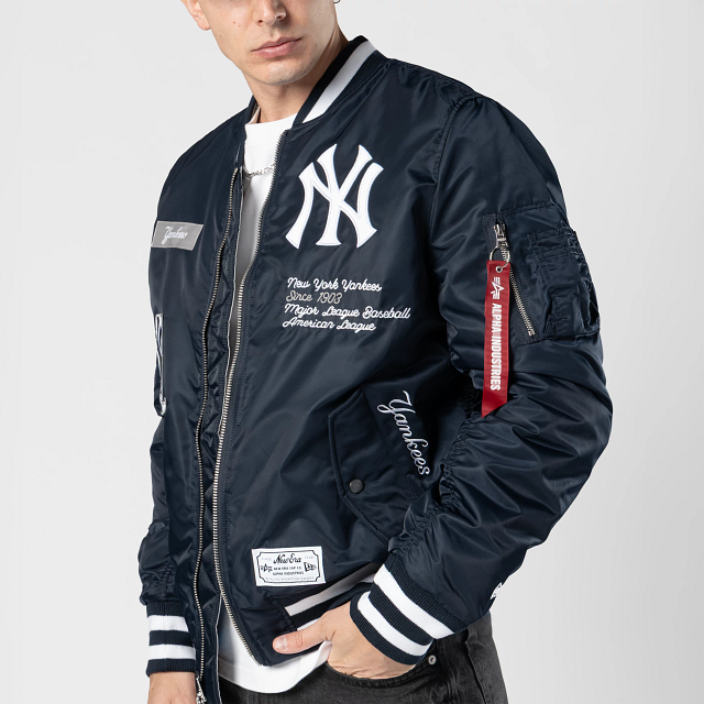 Chumpa New York Yankees Alpha Industries X MLB Navy
