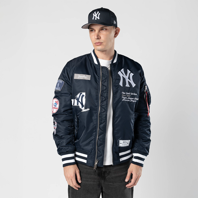Chumpa New York Yankees Alpha Industries X MLB Navy