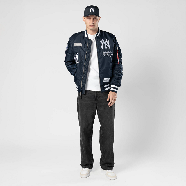 Chumpa New York Yankees Alpha Industries X MLB Navy