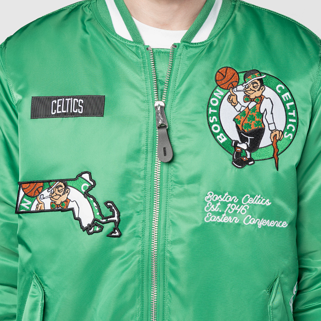 Chumpa Boston Celtics Alpha Industries X NBA
