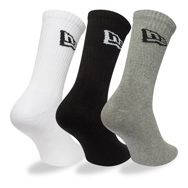 Calcetines Largos New Era Flag 3 Pack Colores Neutros