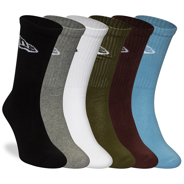 Calcetines Largos New Era Flag 6 Pack Multicolor
