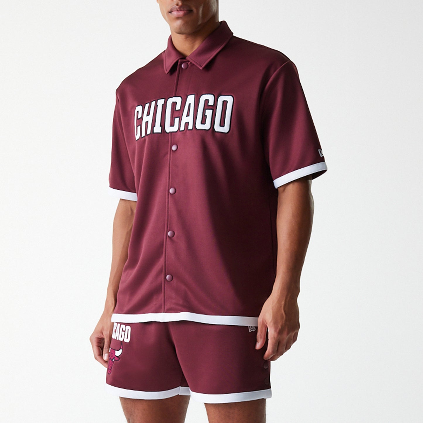 Camisa Manga Corta Chicago Bulls NBA Contemporary