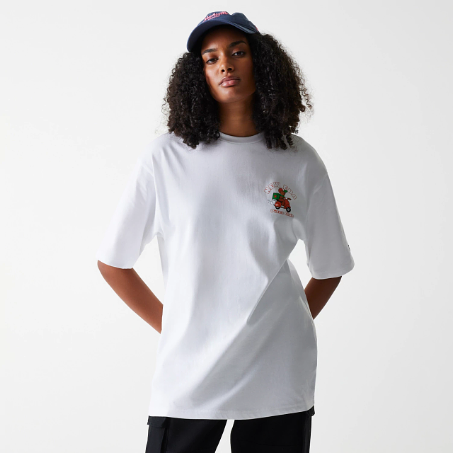 Playera Manga Corta New Era Store Graphic Blanca