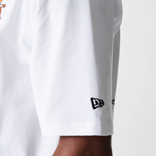 Playera Manga Corta New Era Store Graphic Blanca