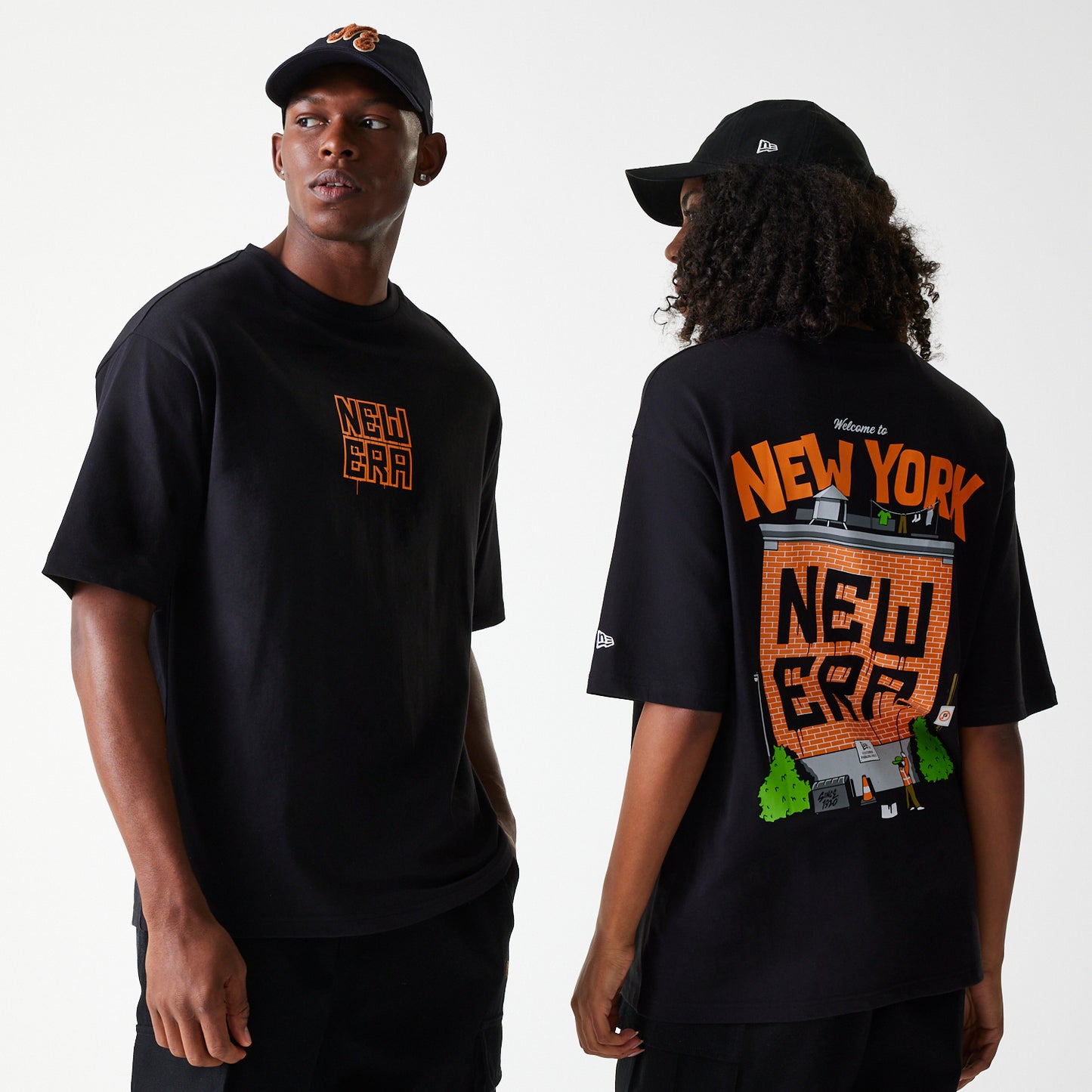 Playera Manga Corta New Era City Graphics New York