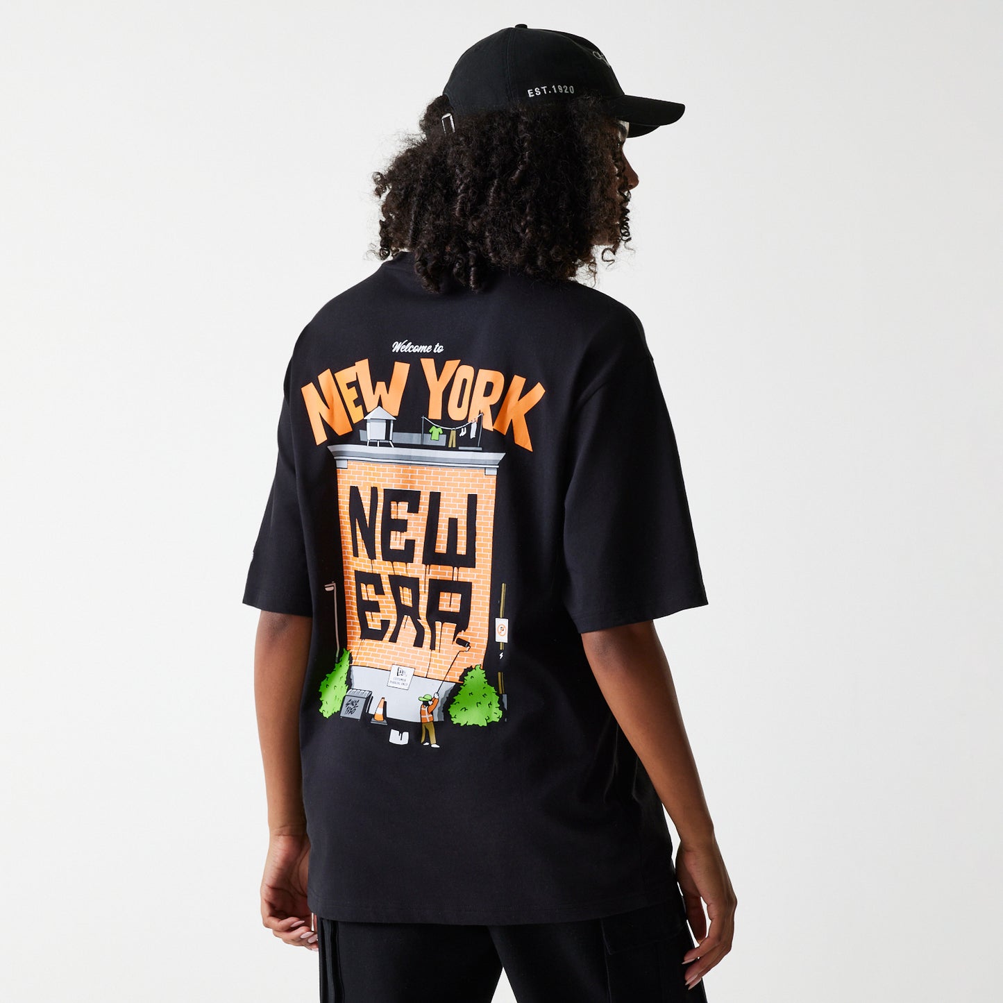 Playera Manga Corta New Era City Graphics New York