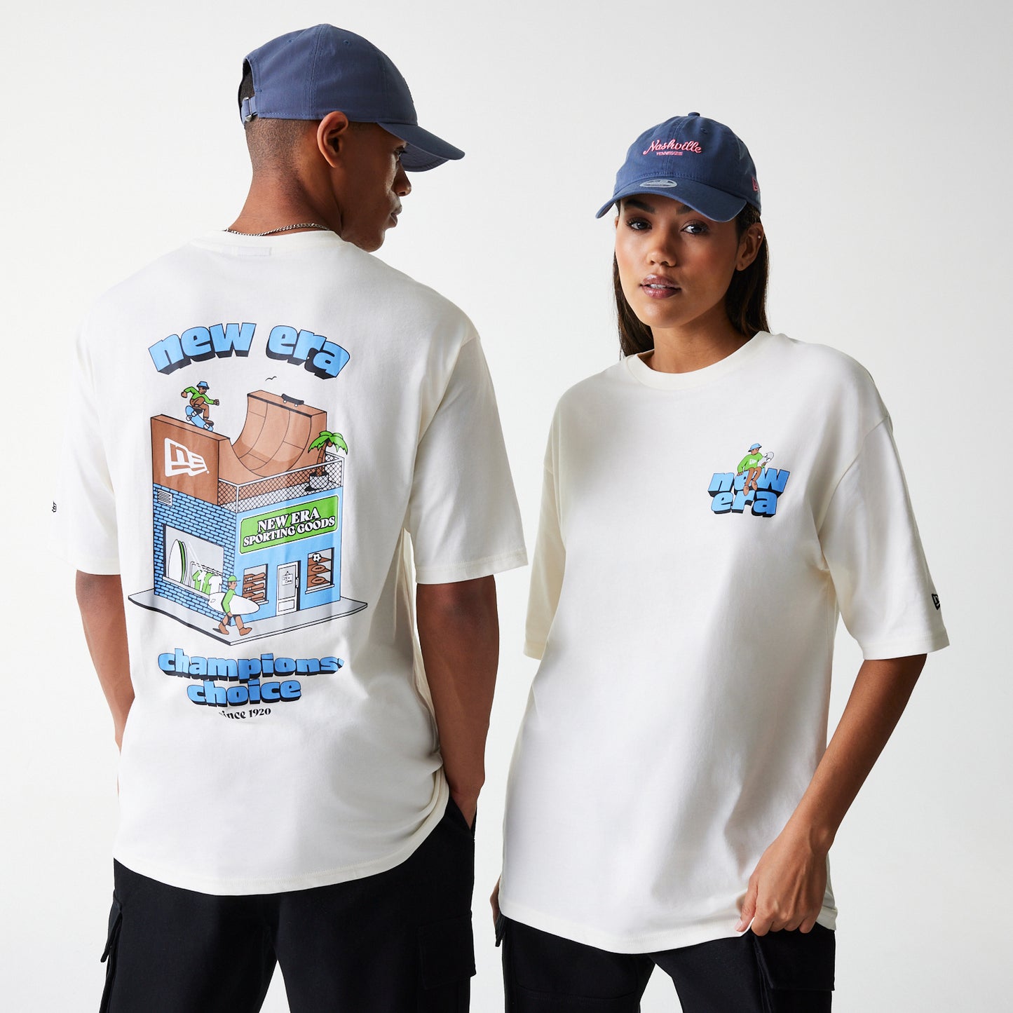 Playera Manga Corta New Era Store Graphics