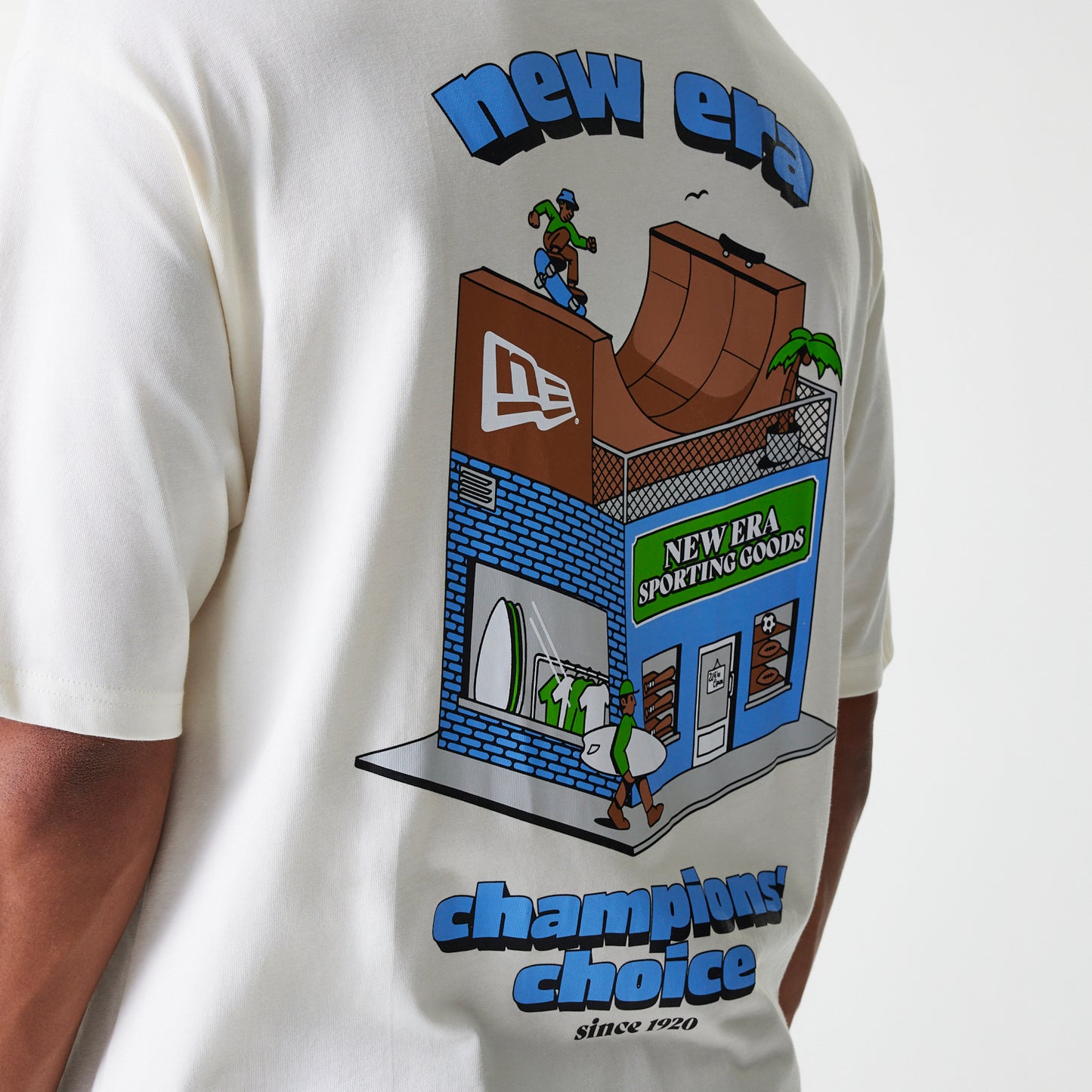 Playera Manga Corta New Era Store Graphics