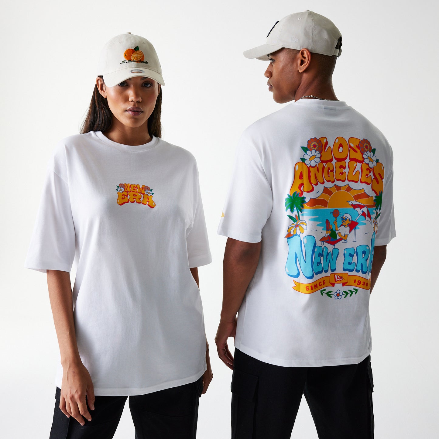 Playera Manga Corta New Era City Graphics Los Angeles