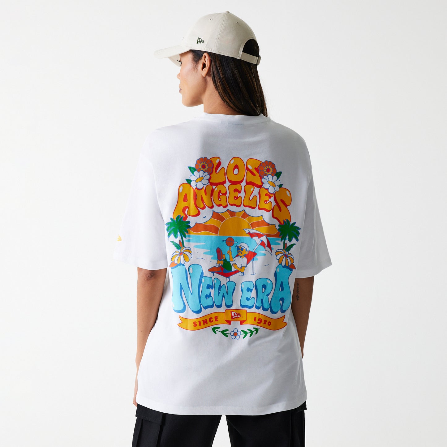 Playera Manga Corta New Era City Graphics Los Angeles