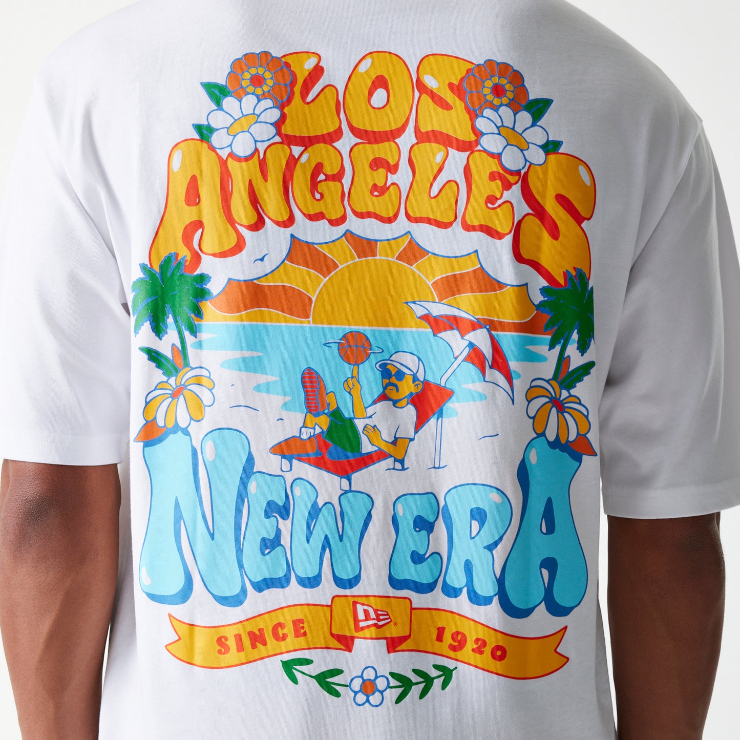 Playera Manga Corta New Era City Graphics Los Angeles