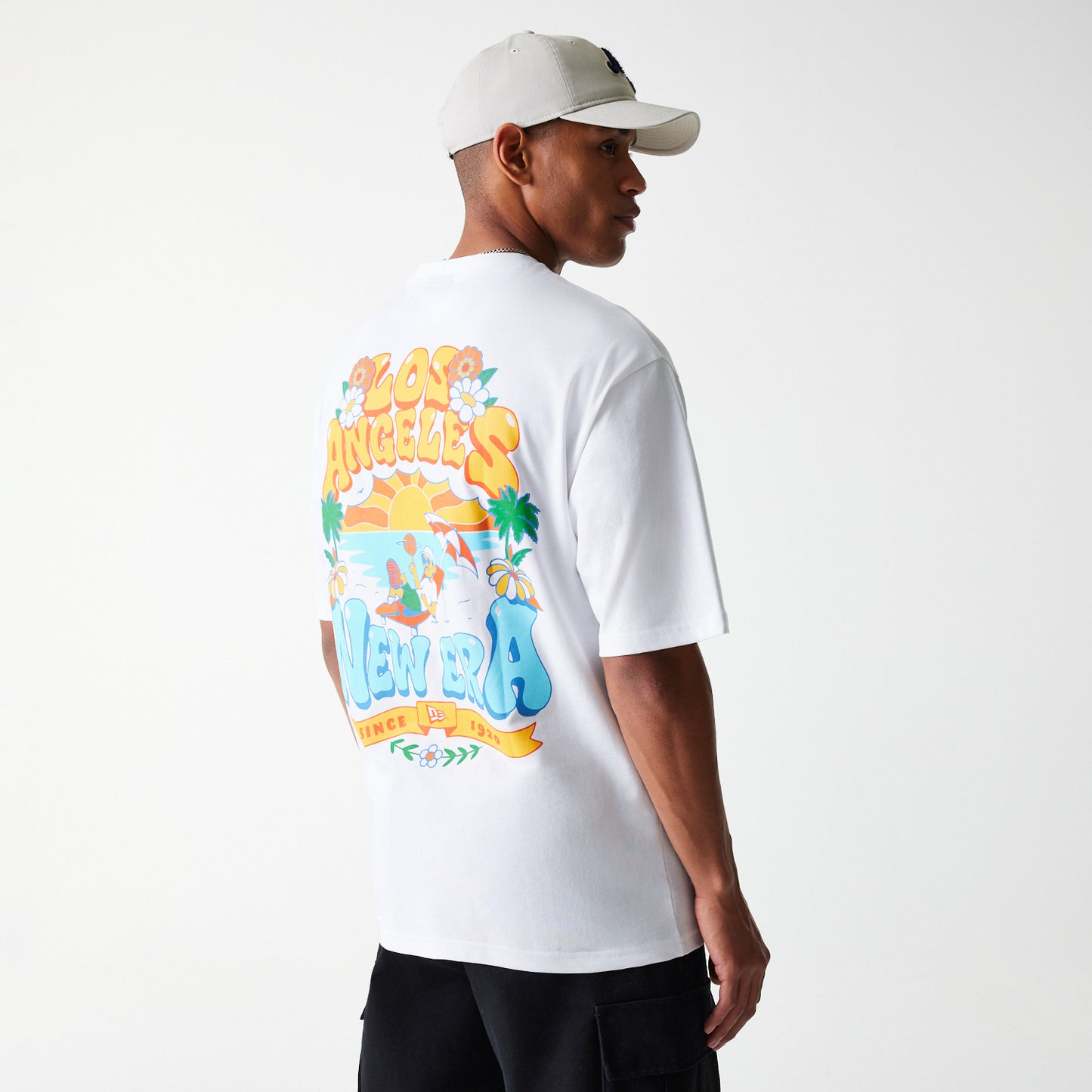 Playera Manga Corta New Era City Graphics Los Angeles