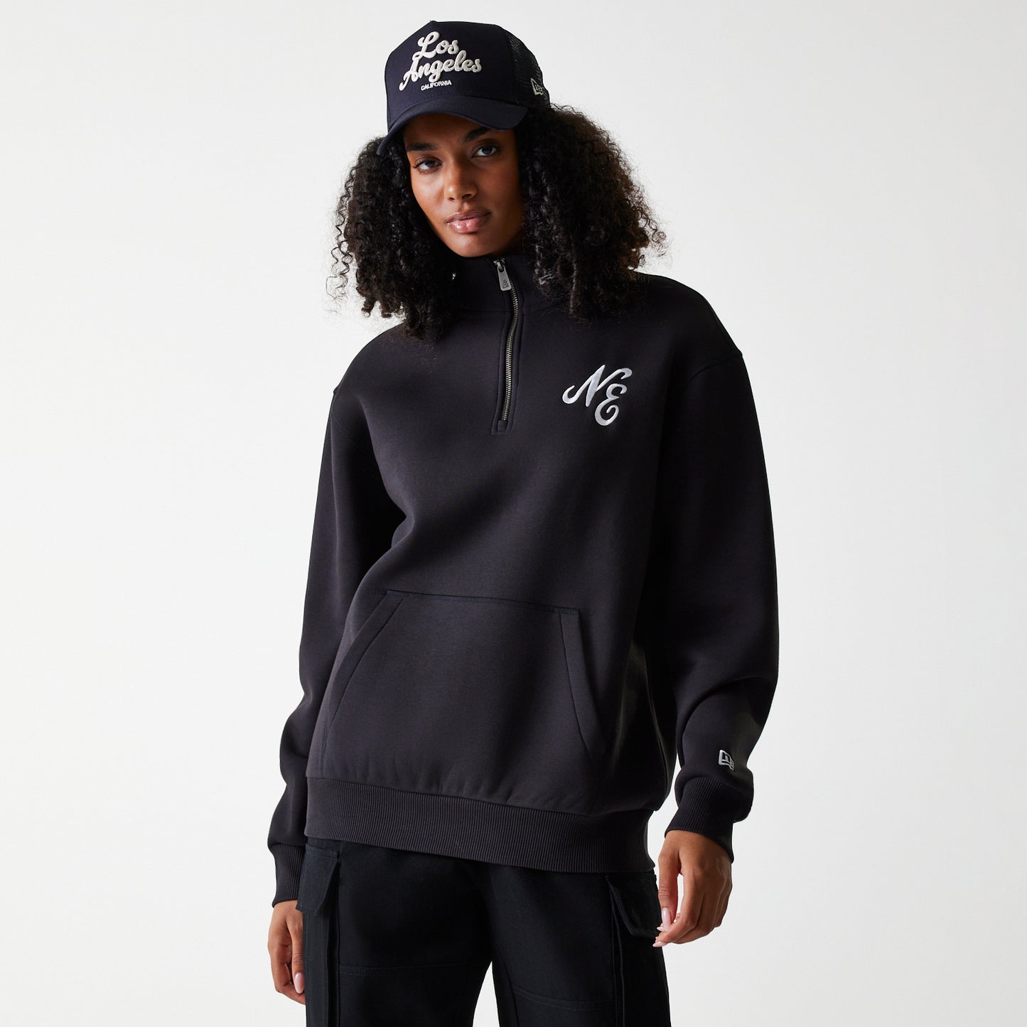 Sudadera New Era Heritage Negro