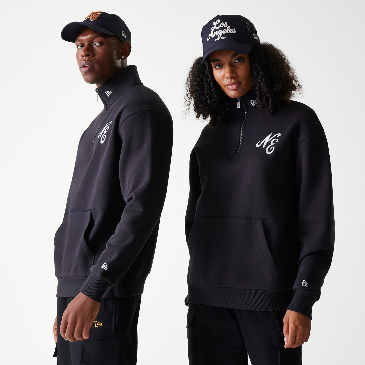 Sudadera New Era Heritage Negro