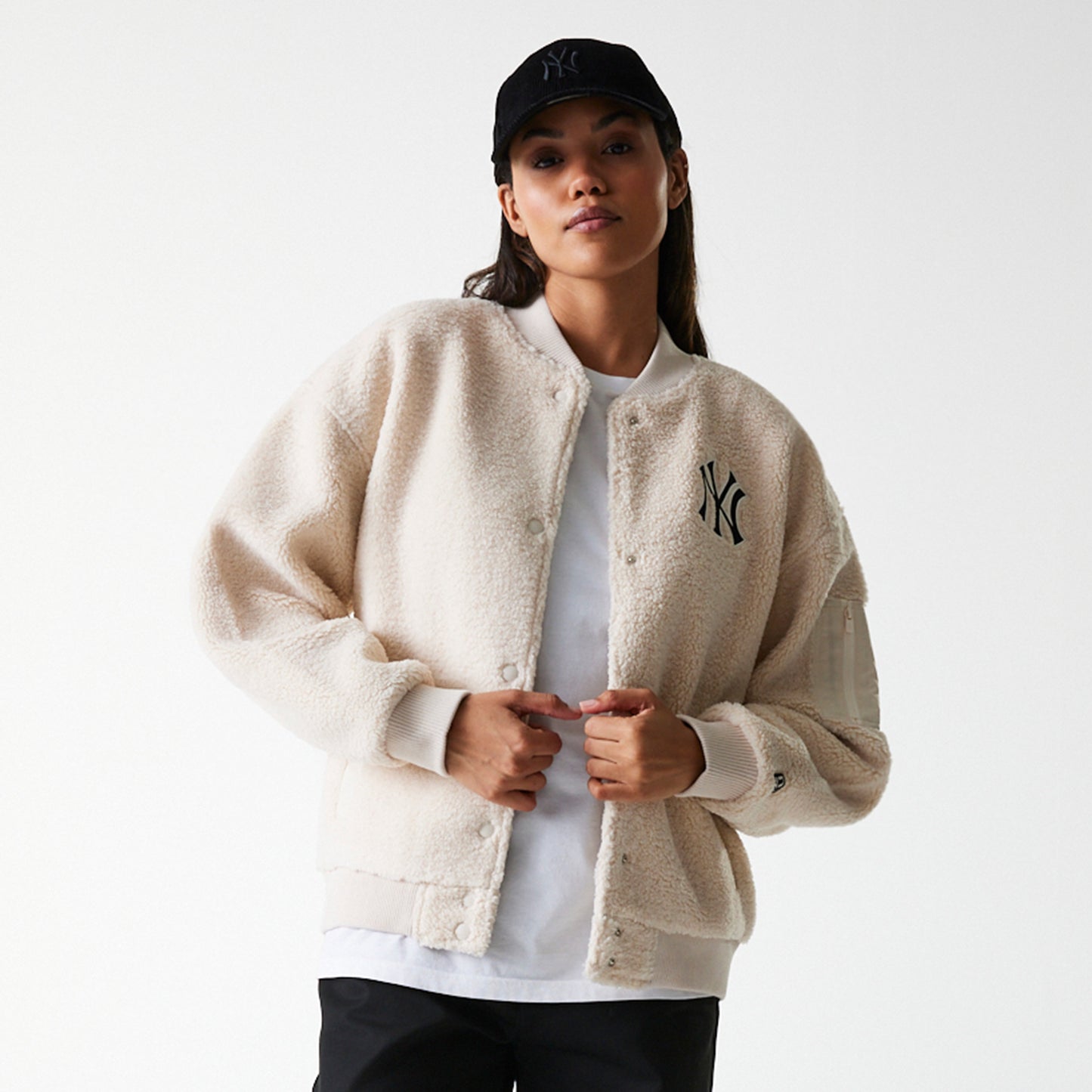 Chumpa New York Yankees MLB Heritage para Mujer