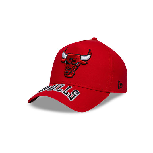 Chicago Bulls NBA Visor Hit 9FORTY E-Frame Snapback