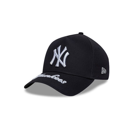 New York Yankees MLB Visor Hit 9FORTY E-Frame Snapback