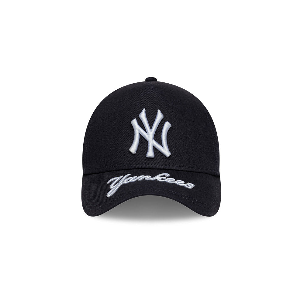 New York Yankees MLB Visor Hit 9FORTY E-Frame Snapback