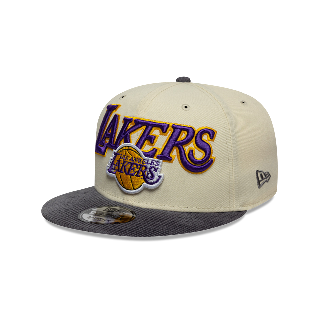Los Angeles Lakers NBA Cord Visor 9FIFTY Snapback