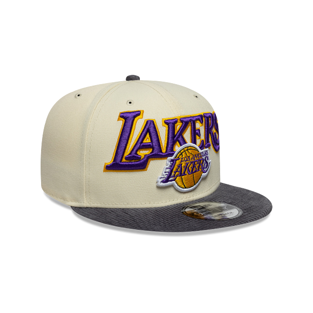 Los Angeles Lakers NBA Cord Visor 9FIFTY Snapback