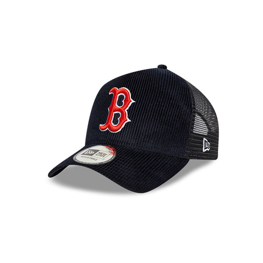 Boston Red Sox MLB Cord 9FORTY A-Frame Trucker Snapback