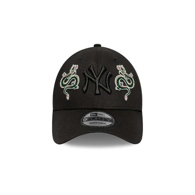 New York Yankees MLB Snake Icon 9FORTY Strapback