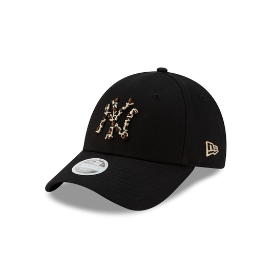 New York Yankees MLB Leopard Infill 9FORTY Strapback para Mujer