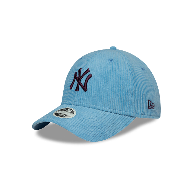 New York Yankees MLB Cord 9FORTY Strapback Azul para Mujer