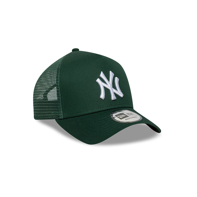 New York Yankees MLB League Essentials 9FORTY A-Frame Trucker Snapback Verde