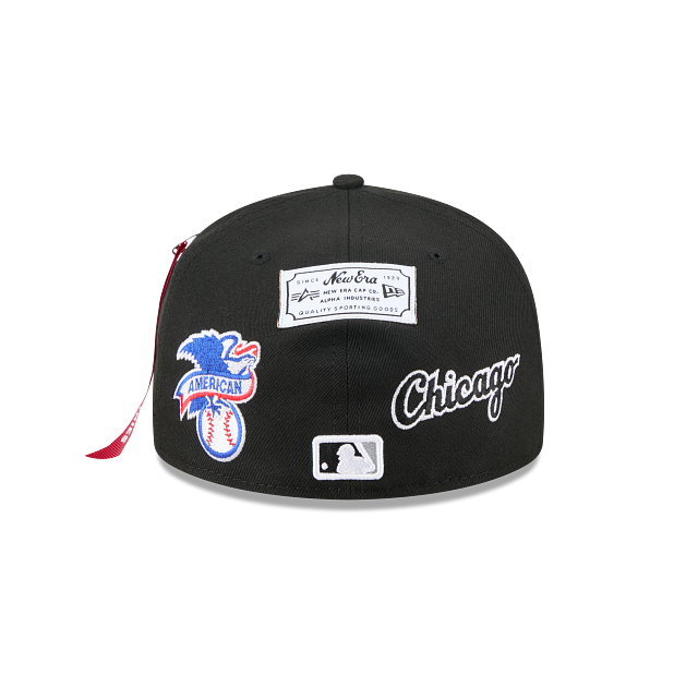 Chicago White Sox Alpha Industries X MLB 59FIFTY Cerrada