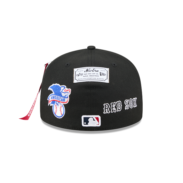 Boston Red Sox Alpha Industries X MLB 59FIFTY Cerrada