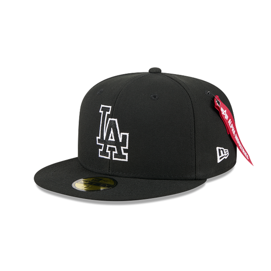 Los Angeles Dodgers Alpha Industries X MLB 59FIFTY Cerrada
