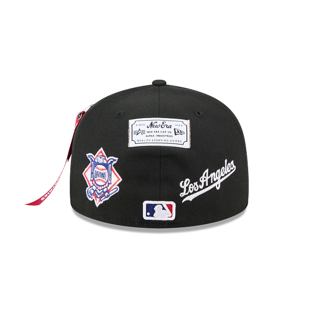 Los Angeles Dodgers Alpha Industries X MLB 59FIFTY Cerrada