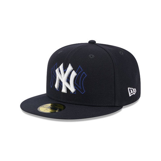 New York Yankees MLB Tri Hit 59FIFTY Cerrada