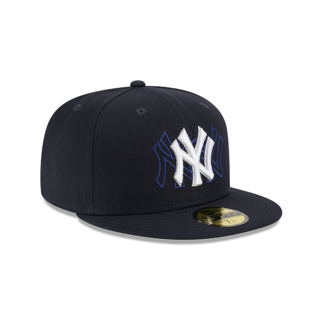 New York Yankees MLB Tri Hit 59FIFTY Cerrada