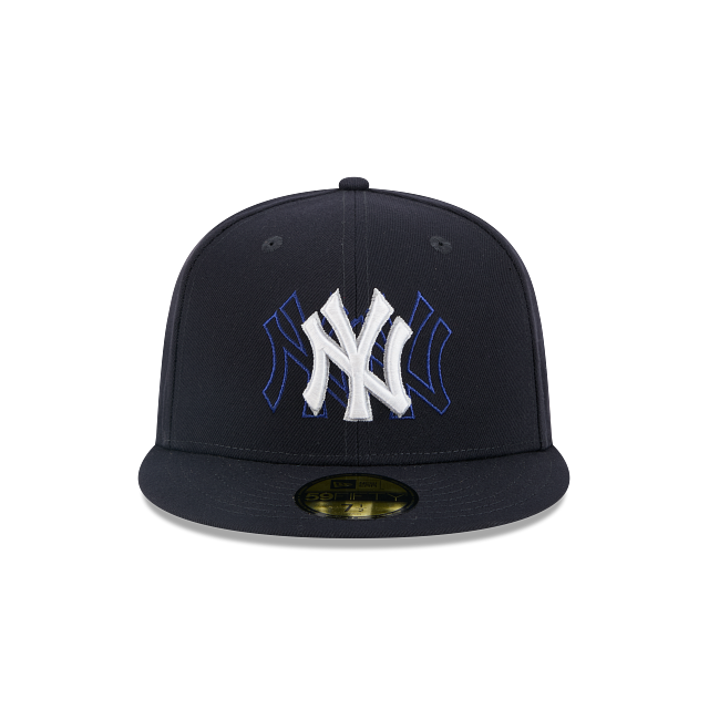 New York Yankees MLB Tri Hit 59FIFTY Cerrada