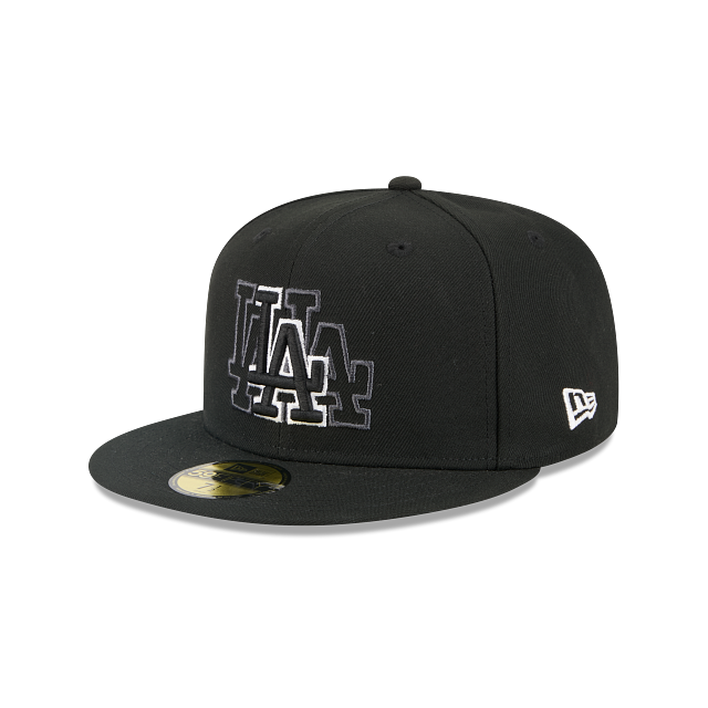 Los Angeles Dodgers MLB Tri Hit 59FIFTY Cerrada Negra