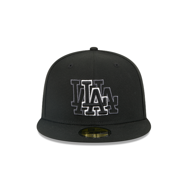 Los Angeles Dodgers MLB Tri Hit 59FIFTY Cerrada Negra