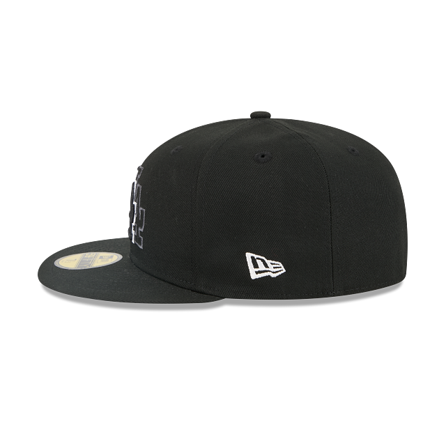 Los Angeles Dodgers MLB Tri Hit 59FIFTY Cerrada Negra