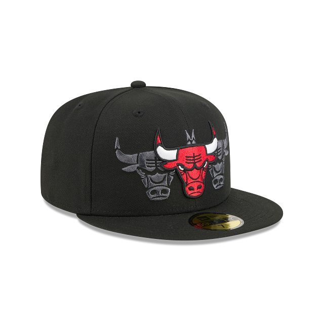 Chicago Bulls NBA Tri Hit 59FIFTY Cerrada